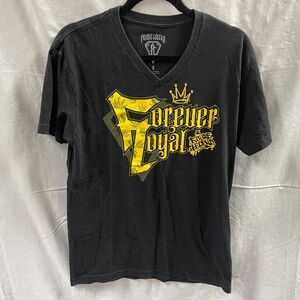 Forever Loyal Future Legend T Shirt Black Yellow Size Medium V Neck MMA